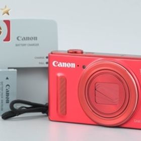 【中古】Canon キヤノン PowerShot SX610 HS レッド コンパクトデジタルカメラ