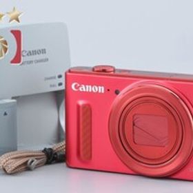 【中古】Canon キヤノン PowerShot SX610 HS レッド コンパクトデジタルカメラ