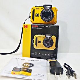 ☆ Kodak コダック PIXPRO WPZ2 防水カメラ イエロー【中古・美品】バッテリー付 16MP 光学4倍 シャッター/ズーム/AF確認済