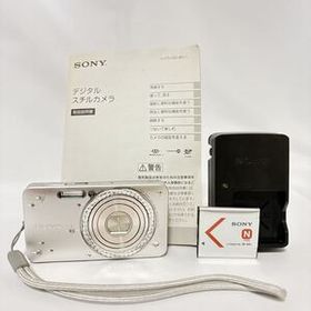【完全動作・美品】Sony DSC-W570D cyber-shot ソニー サイバーショット コンパクトデジタルカメラ シルバー 動作確認済 #460