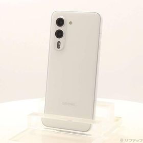 〔中古〕FCNT arrows Alpha 512GB ホワイト PB8M0001JP SIMフリー〔297-ud〕