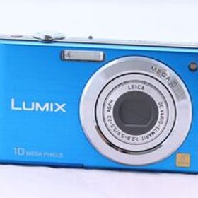 【返品保証】 パナソニック Panasonic Lumix DMC-FS7 ブルー バッテリー付き コンパクトデジタルカメラ Z783