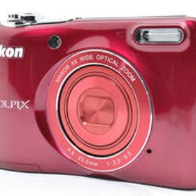 超美品 ニコン COOLPIX L30 コンパクトデジタルカメラ レッド Nikon 789