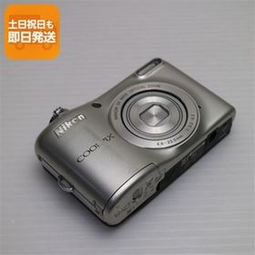 美品 COOLPIX L30 シルバー 即日発送 デジカメ ニコン 本体 あすつく 土日祝発送OK
