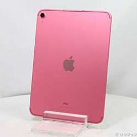 iPad 第10世代 64GB ピンク FQ6M3J／A SIMフリー ［10.9インチ液晶／A14-Bionic］