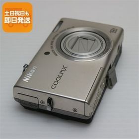 美品 COOLPIX S6200 プラチナシルバー 即日発送 デジカメ Nikon デジタルカメラ 本体 あすつく 土日祝発送OK