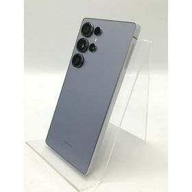 【中古】SAMSUNG au 【SIMフリー】 Galaxy S25 Ultra チタニウムシルバーブルー 12GB 256GB SCG32【秋葉4号】保証期間１ヶ月【ランクA】