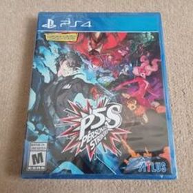 PS4 ペルソナ 5 スクランブル ザ ファントム ストライカーズ 海外版 新品 未開封