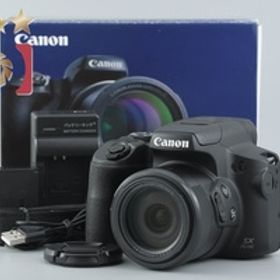 【中古】Canon キヤノン PowerShot SX70 HS ブラック コンパクトデジタルカメラ 元箱付き
