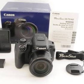 ★新品級★ Canon キヤノン PowerShot SX70 HS 元箱 付属品満載★清潔感溢れる綺麗な外観! 光学系カビ・クモリなし! 細かく動作確認済 E190