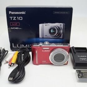 Panasonic パナソニック LUMIX DMC-TZ10 コンパクトデジタルカメラ レッド 元箱付 250924q【アルプスカメラ】