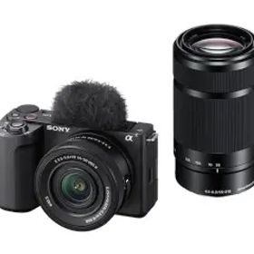 SONY VLOGCAM ZV-E10 II ダブルズームレンズキット ブラック ZV-E10M2X(B)