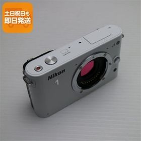 新品同様 Nikon 1 J1 ボディ ホワイト 即日発送 ミラーレス一眼 ニコン 本体 あすつく 土日祝発送OK