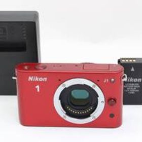 AB (良品) Nikon ニコン J1 ボディ レッド 初期不良返品無料 1-148