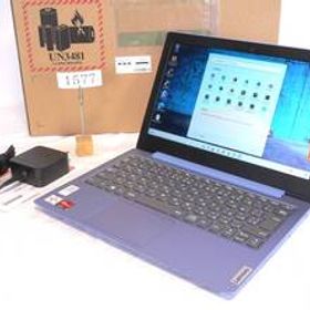 ほぼ新品 2021春モデル レノボ Lenovo IdeaPad Slim150 11.6HD/SSD128GB/MEM4GB/AMD Athlon-Max2.80GHz/Win11/Office2021Pro アイスブルー