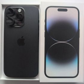 【美品】Apple iPhone 14 Pro スペースブラック 本体