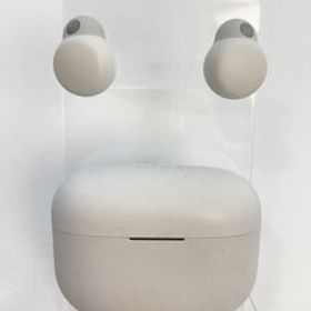 SONY◆イヤホン・ヘッドホン LinkBuds S WF-LS900N (W) [ホワイト]/使用感有り/ソニー