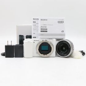【ほぼ新品】SONY ZV-E10L White ソニー