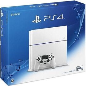 中古PS4ハード プレイステーション4本体 グレイシャー・ホワイト(HDD 500GB/CUH-1200AB02)