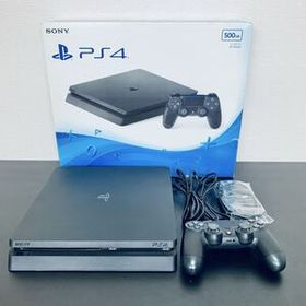 【動作確認済】SONY CUH-2000A PlayStation4 薄型 500GB ブラック コントローラ ゲーム機 プレステ4 PS4