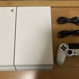 即決! PlayStation4 PS4 本体 CUH-1100A 500GB ホワイト コントローラー付き