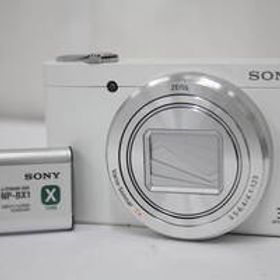 【返品保証】 ソニー Sony Cyber shot DSC-WX500 ホワイト バッテリー付き コンパクトデジタルカメラ e5482