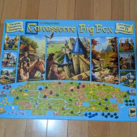 【美品】カルカソンヌ ビッグボックス ボードゲーム