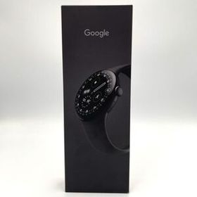 【新品/未開封】Google Pixel Watch4 41mm LTEモデル Matte Black au 判定〇 アルミケース Obsidian アクティブバンド スマートウォッチ