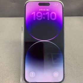 中古 国内版 SIMフリー iPhone14 Pro 256GB ディープパープル色