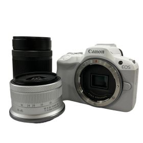 Canon EOS R50 DS126877 RF-S18-45mm / RF-S55-210mm ダブルズームキット ミラーレス一眼 中古 良好 H10977782