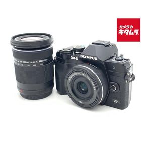 【中古】 【良品】 オリンパス OM-D E-M10 MarkIV EZダブルズームキット ブラック