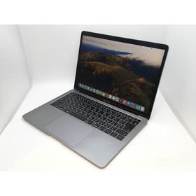 【中古】MacBook Air 13インチ Corei5:1.6GHz 128GB Touch ID搭載モデル スペースグレイ MVFH2J/A (Mid 2019)【高崎モントレー】保証期間１ヶ月【ランクC】