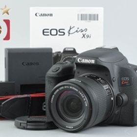 【中古】Canon キヤノン EOS Kiss X9i + EF-S 18-55mm f/4-5.6 IS STM シャッター回数僅少