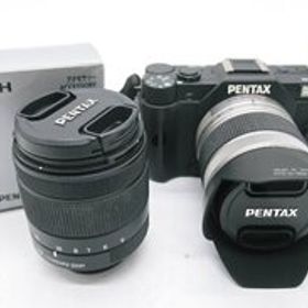 PENTAX Q10 ボディ 1:2.8-4.5 5-15mm ED AL［IF］ ミラーレス一眼 メモリーカード フード 予備レンズ付き☆簡易動作確認済★N0304662