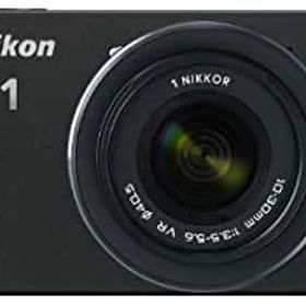 【中古】Nikon ミラーレス一眼カメラ Nikon 1 (ニコンワン) J1 (ジェイワン) 標準ズームレンズキット ブラックN1 J1HLK BK