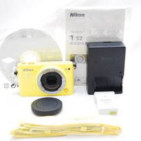 ★希少 美品 Nikon 1 S2 ボディ イエロー ニコン ★