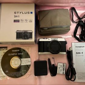 「美品」オリンパス OLYMPUS STYLUS SH-1 箱付き ケース付き