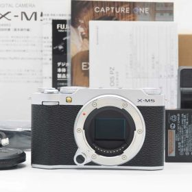 富士フィルム Fujifilm X-M5 Digital Camera Silve 1463 Shots 元箱 [美品] #Z5844A