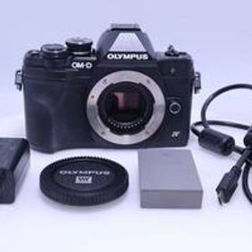 【極美品】OLYMPUS OM-D E-M10 MarkIV ボディー ブラック ミラーレス一眼カメラ