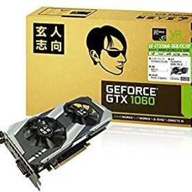 【中古-非常に良い】 玄人志向 ビデオカードGEFORCE GTX 1060 GF-GTX1060-3GB/OC/DF