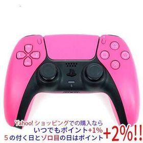 【中古】SONY ワイヤレスコントローラー DualSense CFI-ZCT1J03 ノヴァ ピンク 本体のみ 本体いたみ