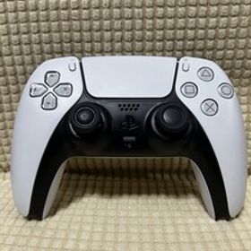 動作品 PS5 SONY純正品 デュアルセンス コントローラー ホワイト