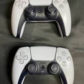 【ジャンク品動作未確認】PS5 コントローラー DualSense 本体 白 2点セット まとめ売り レッド ホワイト 中古 GAME 修理 部品 プレステ