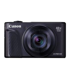 デジタルカメラ PowerShot SX740 HS Canon キヤノン 光学40倍 DIGIC8 4K撮影 2110万画素 Wi-Fi スマホ転送 ブラック 2955C004 PSSX740HSBK ◆宅