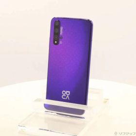 ソフマップ 〔中古品〕 HUAWEI nova 5T 128GB ミッドサマーパープル YAL-L21-PU SIMフリー【352】