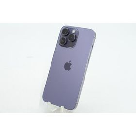 [中古]SIMフリー Apple iPhone14 Pro Max 256GB Deep Purple A2893 MQ9E3J/A