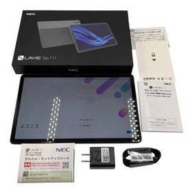 ■美品 NEC LAVIE Tab T11 PC-T115FAS 128GB RAM6GB Android13 WiFiモデル 11型タブレット 本体 付属品完備2354996