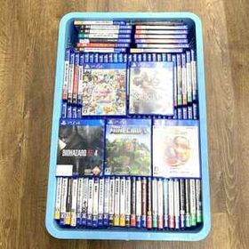 【GLB】1円〜 中古 ジャンク PS4ソフト100本セット バイオハザードRE4 マインクラフト いただきストリート SEKIRO【要年齢確認】.,
