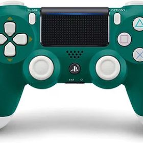 【中古】 ワイヤレスコントローラー(DUALSHOCK 4) アルパイン・グリーン