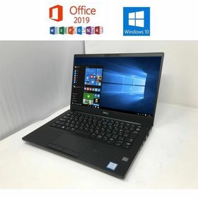 DELL Latitude 7390 Windows10 Microsoft Office 2019 Core i5 8350U 1.7GHz メモリー8GB/SSD256GB/13.3型 フルHD/WEBカメラ 中古ノートパソコン 送料無料